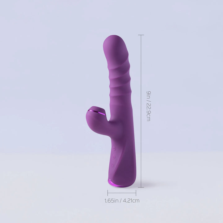Sex Toys for Clitoris G-spot Stimulation, Waterproof Dildo Vibrator with 10 Powerful Vibrations