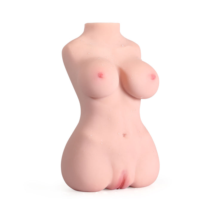 Debra -Mini Sex Doll Torso Sex Toys for Men 3 in 1 Realistic Boobs Vagina and Anal Male Masturbator - Honeykissme