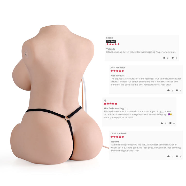 Cami -Realistic Pussy Vagina Lifelike RC Automatic Sex Doll Male Masturbater Love Toys - Honeykissme