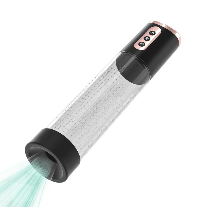 Electric Penis Vacuum Pump with 4 Suction Intensities Penis Enlarge Air Pressure Device